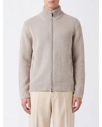 Kangra - High-Neck Zip-Up Cardigan - Lyst