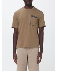 Blauer - Printed Cotton T-Shirt - Lyst