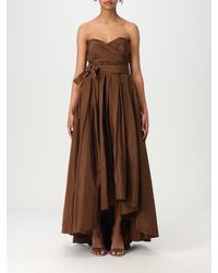 Pinko - Robe De Cérémonie En Taffetas À Encolure Caur - Lyst