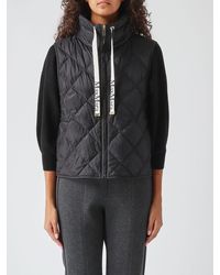 Max Mara - Tregic High-Neck Quilted Nylon Padded Gilet - Lyst