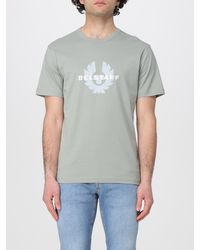 Belstaff - Surface Crew Neck T-Shirt With Logo - Lyst