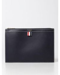 Thom Browne - Leather Clutch - Lyst