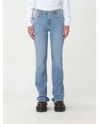 DIESEL - Jeans in denim a zampa - Lyst