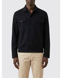 Lardini - Cotton Shirt Jacket - Lyst