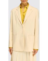 Semicouture - Single-Breasted Relaxed-Fit Viscose-Blend Blazer - Lyst