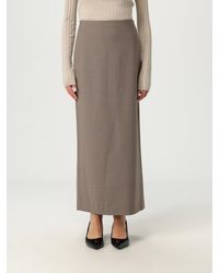 Brunello Cucinelli - Falda Mujer - Lyst