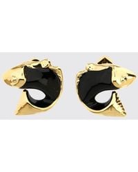 Jacquemus - The Poisson Fish-Shaped Enamelled Metal Earrings - Lyst