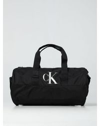 Bolso de viaje Calvin Klein de Denim de color Negro para hombre Hombre Bolsos de Bolsas de viaje de 