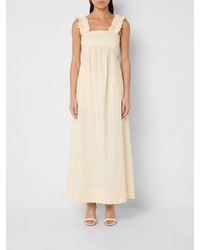Liu Jo - Cotton Midi Dress - Lyst