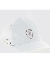 Brunello Cucinelli - Nylon Baseball Cap With Contrasting Logo - Lyst