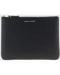 Comme des Garçons - Large Calfskin Wallet With Zip - Lyst