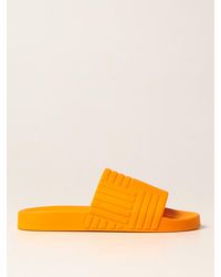 Bottega Veneta - Rubber Slides - Lyst