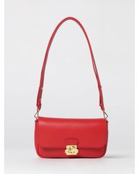 Coccinelle - C-Me Lock Mini Hammered Leather Bag - Lyst