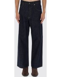 sunflower - Wide Twist Cotton Jeans - Lyst