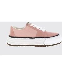 Maison Mihara Yasuhiro - Eric Low Top Leather And Cotton Canvas Sneakers - Lyst