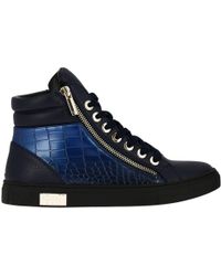armani jeans wedge sneakers