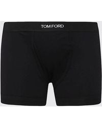Tom Ford - Stretch-Cotton Boxer Briefs With Logo Waistband - Lyst