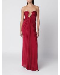 Christopher Esber - Off-The-Shoulder Long Jersey Evening Gown - Lyst