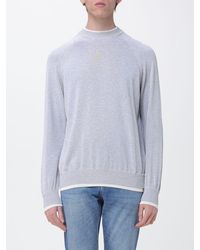 Eleventy - Cotton Knit Sweater - Lyst