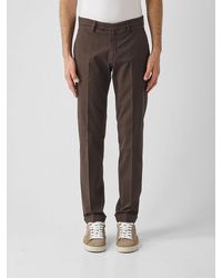 Briglia 1949 - Stretch Cotton Chino Trousers - Lyst