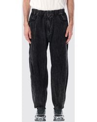 and wander - Cotton Denim Jeans - Lyst
