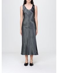 Max Mara - Satin Midi Dress - Lyst