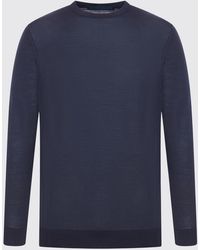 Kiton - Crew-Neck Wool Sweater - Lyst