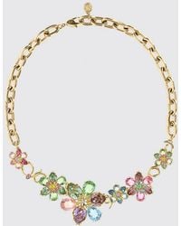 Swarovski - Idyllia Floral Choker Necklace - Lyst