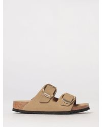 Birkenstock - Arizona Big Buckle Nubuck Sandal - Lyst