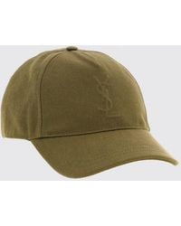 Saint Laurent - Cassandre Cotton Twill Hat - Lyst