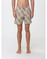 Burberry - Vintage Check Print Nylon Swim Shorts - Lyst