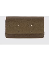 Maison Margiela - Grained Leather Wallet Bag - Lyst