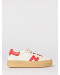 Hogan - Crosswind Leder-Sneakers - Lyst