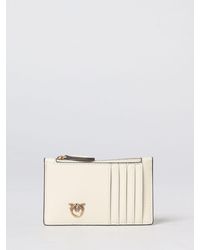 Pinko - Leather Credit Card Holder - Lyst