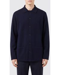 Valentino - Merino Wool Cardigan With Patch Pocket - Lyst