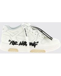 Off-White c/o Virgil Abloh - Out Of Office "For Walking" Low-Top Sneakers - Lyst