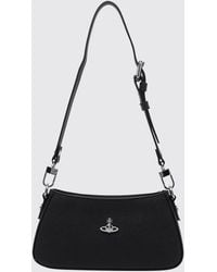 Vivienne Westwood - Tasha Mini Shoulder Bag With Monogram And Orb Logo - Lyst