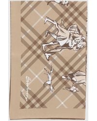Burberry - Bufanda Mujer - Lyst