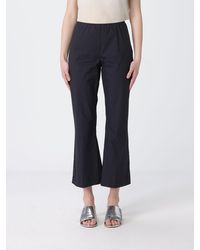Liviana Conti - Cotton Canvas Crop Trousers - Lyst