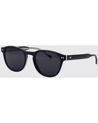 Tommy Hilfiger - Rounded Acetate Sunglasses With Contrasting Logo - Lyst