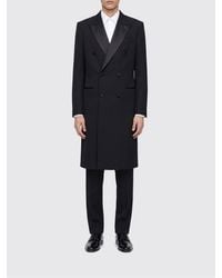 McQueen - Double-Breasted Wool Coat - Lyst