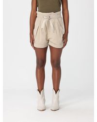 Isabel Marant - Nirma Cotton And Linen Shorts - Lyst