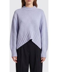 The Attico - Dropped-Shoulder Wool And Cashmere Blend Jumper - Lyst