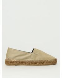 Saint Laurent - Espadrilles Cassandre Aus Baumwoll-Gabardine - Lyst
