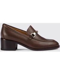 Doucal's - Calfskin Penny Loafers With Metal Horsebit - Lyst