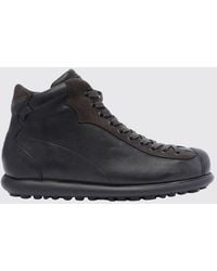 Camper - Pelotas Leather Outdoor Boots With Lug Sole - Lyst