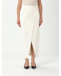Brunello Cucinelli - Falda Mujer - Lyst
