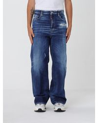 DSquared² - Distressed Denim Jeans - Lyst