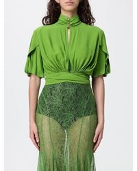 Elisabetta Franchi - Viscose Blouse - Lyst