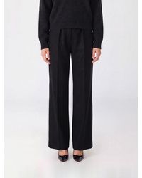 Victoria Beckham - Cecilia High-Waisted Straight-Leg Wool Pants - Lyst